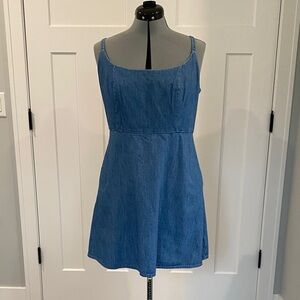 Old Navy Blue Denim Dress